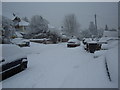 SU8694 : Coningsby Road in the snow! (set of 2 images) by Giles Devlin