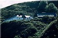 NT9561 : Old Coastguard Cottages, and Burnmouth Parish Church, from Partanhall by David Douglas