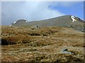 NH0913 : Heading north up the south ridge of A' Chralaig by Nigel Brown