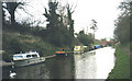 SU1561 : Boats tied up near Pewsey Wharf by Trevor Rickard