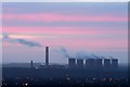 SK4636 : Early morning over Ratcliffe power station by Steve Woodhead