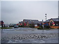 SD3131 : The Air Balloon, Squires Gate Lane, Blackpool (set of 2 images) by Alexander P Kapp