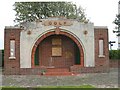 TQ6200 : Art Deco Mini Golf ticket shed Princes Park by Mel Oarton 