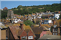 TQ8209 : Hastings Old Town Roofs and Church by Oast House Archive