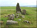 NS3678 : Walton Farm chambered cairn by Lairich Rig