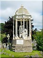 NS7993 : Monument to Margaret Wilson (a Wigtown Martyr) by Lairich Rig