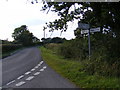 TM3667 : Rendham Road, Sibton by Geographer