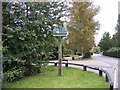 TM0533 : Dedham Village Sign by Geographer