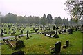 SN9804 : Penywaun cemetery by Graham Horn