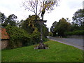 TM0081 : Garboldisham Village Sign by Geographer