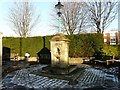 SJ9391 : Woodley Drinking Fountain by Gerald England