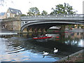 TL4559 : Passing under Victoria Bridge by Mr Ignavy