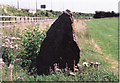 ST4487 : Llanfhangel Rogiet Standing Stone by Michael Murray