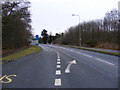 TM2346 : A1214 Main Road, Martlesham by Geographer