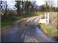 TM4266 : Ford  in Hawthorn Road, Theberton by Geographer