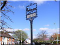 TM1246 : Bramford Village Sign by Geographer