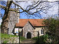 TM1048 : St.Mary's Church, Little Blakenham by Geographer