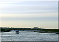 TF8444 : Winter sun, Burnham Overy Staithe (2) by Andy F