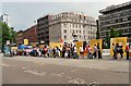 SJ8397 : Queueing for the Tram by Gerald England