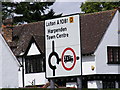 TL1313 : Roadsign on the A1081 St.Albans Road by Geographer