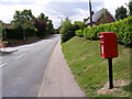 TM3863 : B1119 Rendham Road & Rendham Postbox by Geographer