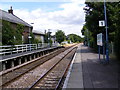 TM3863 : Platform at Saxmundham Station by Geographer