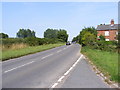 TG4600 : A143 Beccles Road, Fritton by Geographer