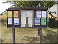 TM4160 : Friston Village Notice Board by Geographer