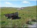 SN8167 : Old cart between Claerwen and Teifi Pools by John Light