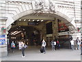 TQ2879 : Entrance to London Victoria Station by Paul Gillett