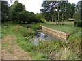 TM3674 : River Blyth at Walpole Bridge by Geographer