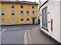 TM3877 : Station Road Victorian Postbox & Station Road by Geographer