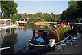 TQ2681 : Narrowboat Café at Little Venice by Oast House Archive