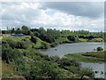 SP9313 : The Southern End of College Lake showing site of New Visitor Centre (July 2009) by Chris Reynolds