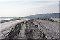 TQ8085 : Sea wall construction, Hadleigh Marshes by John Rostron