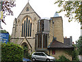 TQ1876 : St Luke's church, Kew - west end by Stephen Craven