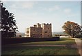 SX7290 : Castle Drogo as seen from the gardens, Devon by nick macneill