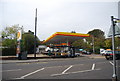 TQ5947 : Shell Garage, Shipbourne Rd by N Chadwick