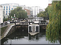 TQ2884 : Hampstead Road Lock N° 1, Camden Lock by Oast House Archive