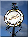 TQ9037 : High Halden Village Sign by Oast House Archive