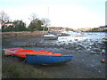 SX4252 : Dinghies at the head of the creek at Anderton by Rod Allday