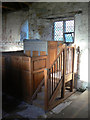 SK7648 : Elston Old Chapel, Pulpit by Alan Murray-Rust