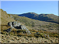 SN7889 : Rock outcrop on Banc Lluestnewydd by Nigel Brown