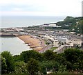 TR3241 : Dover seafront from Dover Castle by David P Howard