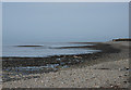 SN5066 : Cardigan Bay shoreline at Llanon by Nigel Brown