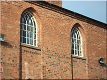 SP2872 : Detail of original Kenilworth Congregational Church (now the URC) by John Brightley