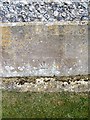 SU2140 : Bench Mark, St Andrew's Church by Maigheach-gheal