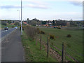 NS6861 : The embankment of Old Edinburgh road by Stephen Sweeney