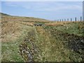 NS6979 : Spillway from Corrie Reservoir by Robert Murray