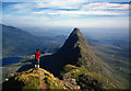 NC1518 : View along Suilven Ridge from below Caisteal Liath by Julian Paren